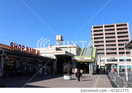 In front of Kongo Station on the Nankai Koya Line In front of Kongo Station on the Nankai Koya Line 62821775