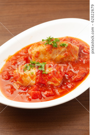 番茄醬捲捲心菜 62822679