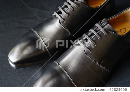 Shoes Leather shoes Black Black background Made in Italy Men Vivid color 62823606