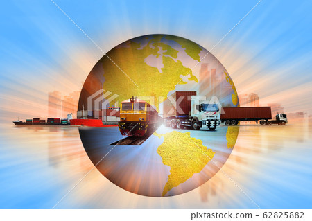 The world logistics background or transportation The world logistics background or transportation 62825882