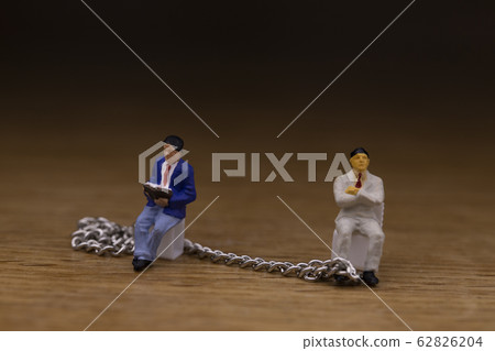 Detained businessman and surveillance Detained businessman and surveillance 62826204