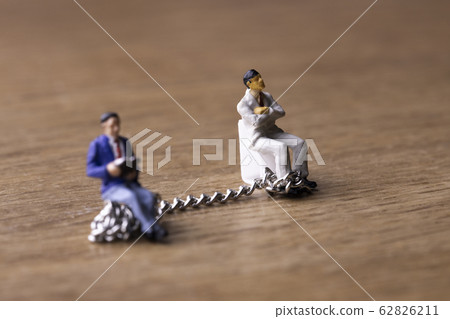 Detained businessman and surveillance Detained businessman and surveillance 62826211