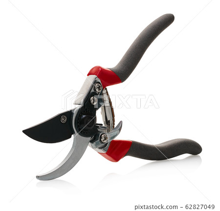 garden tool secateur with clipping path garden tool secateur with clipping path 62827049