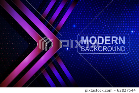 Dark rich blue design with mosaic and purple arrow with rays Dark rich blue design with mosaic and purple arrow with rays 62827544