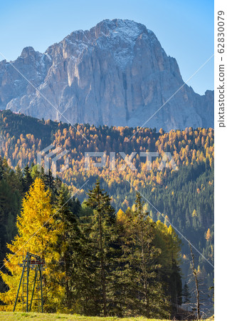 Autumn alpine Dolomites rocky  mountain scene, 62830079