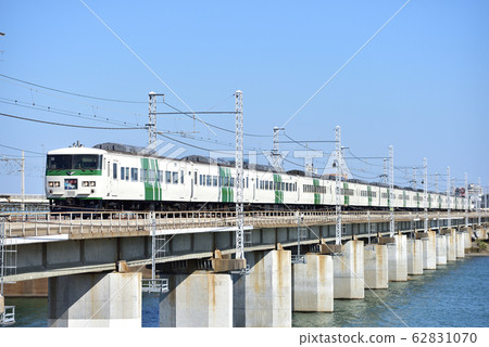Tokaido Main Line Chigasaki-Hiratsuka JR East 185 Series A7 (Omiya) Odoriko 62831070
