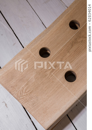 Stand for wine from wood in loft style Stand for wine from wood in loft style 62834014