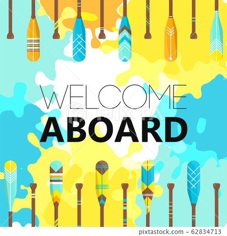 Welcome Aboard poster template