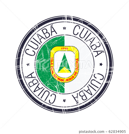 City of Cuiaba, Brazil vector stamp City of Cuiaba, Brazil vector stamp 62834905