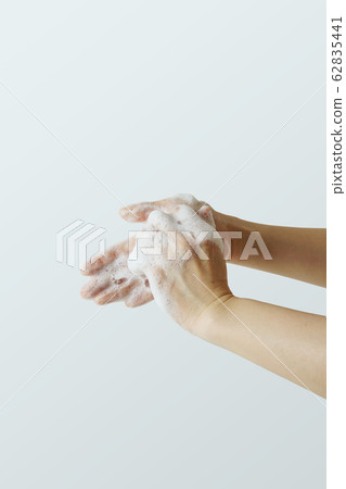 Hand cleaning, hand washing to prevent infection 62835441