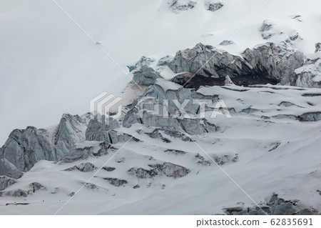 View from Cotopaxi volvcano during trekking trail. 62835691