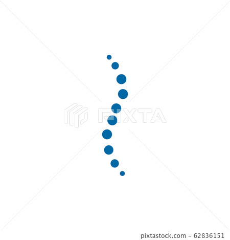 Chiropractic clinic logo design vector template Chiropractic clinic logo design vector template 62836151