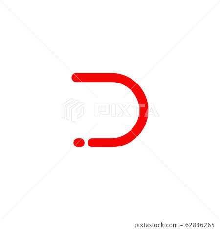 D letter initial logo design vector template - Stock Illustration ...