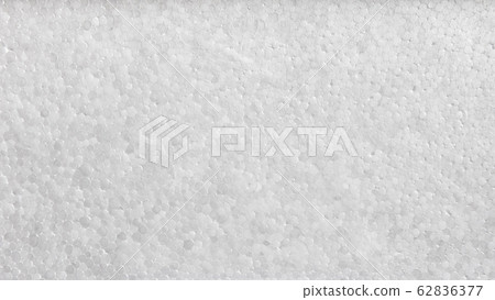 Polystyrene or styrofoam texture background. 62836377