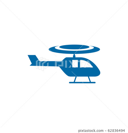 Helicopter icon logo design vector template Helicopter icon logo design vector template 62836494