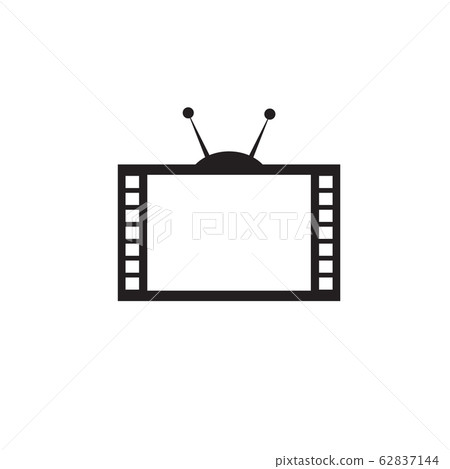 TV channel program icon logo design vector TV channel program icon logo design vector 62837144