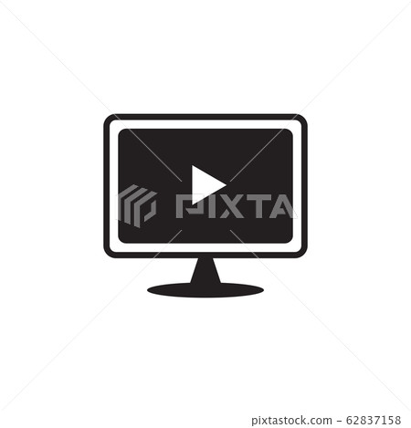 TV channel program icon logo design vector TV channel program icon logo design vector 62837158