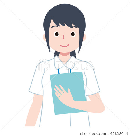 Nurse medical staff medical record white coat Nurse medical staff medical record white coat 62838044