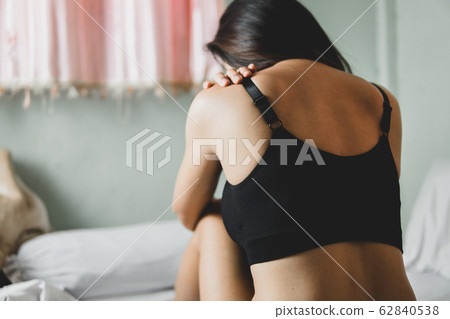 Lonely desperate sad beautiful woman with bruises 62840538