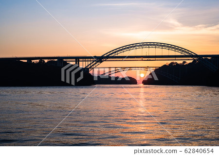 Dawn of Saikai Bridge Dawn of Saikai Bridge 62840654