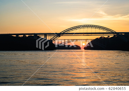 Dawn of Saikai Bridge Dawn of Saikai Bridge 62840655