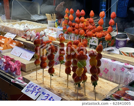 街頭食品草莓糖果 62841005