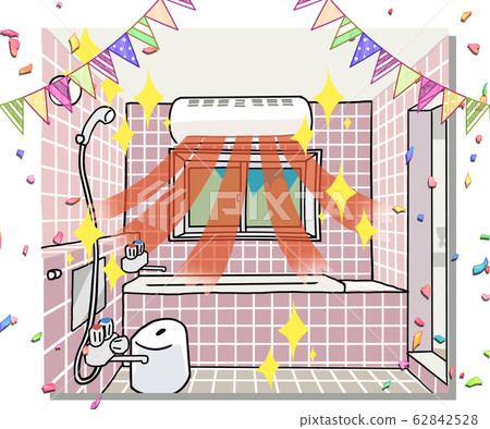 Traditional bath with retrofit ventilation dryer Traditional bath with retrofit ventilation dryer 62842528