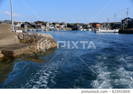 德島會府郡幕木町德和島港 德島會府郡幕木町德和島港 62842669