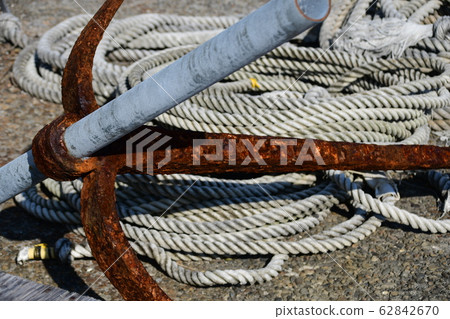 生鏽的魷魚和繩子 62842670