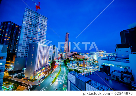 濱松站周圍的夜景 62844973
