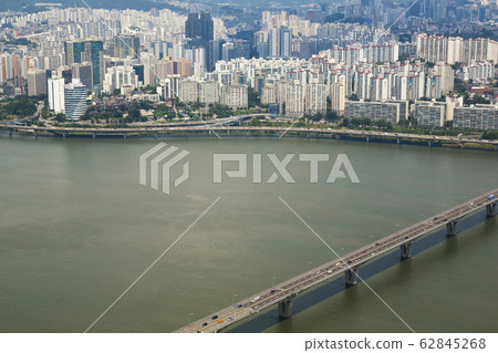 Wonhyo Bridge, Han River, Mapo-gu, Seoul, Korea, Asia 62845268