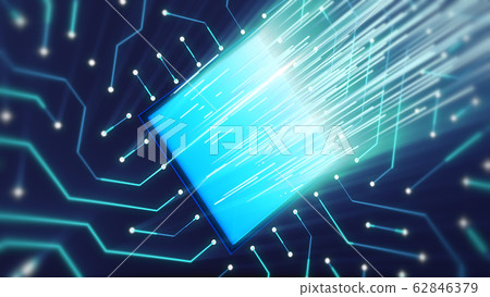CPU Power and Energy Volumetric Picture-插圖素材 [62846379] - PIXTA圖庫