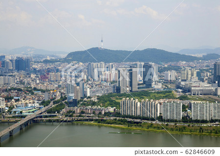 Han River, Yongsan-gu, Seoul, Korea, Asia 62846609