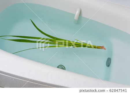 bathwater with iris petals, iris, bath 62847541
