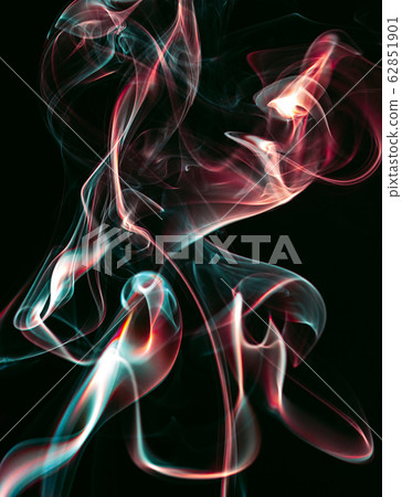 Colourful smoke forms, dynamic abstract design image Colourful smoke forms, dynamic abstract design image 62851901