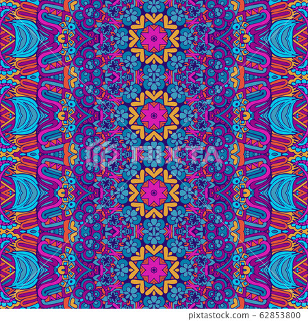 Tribal vintage abstract vector geometric ethnic seamless pattern ornamental. Indian colorful textile design Colorful Tribal Ethnic Festive Abstract Floral Vector Pattern Tribal vintage abstract vector geometric ethnic seamless pattern ornamental. Indian colorful textile design Colorful Tribal Ethnic Festive Abstract Floral Vector Pattern 62853800