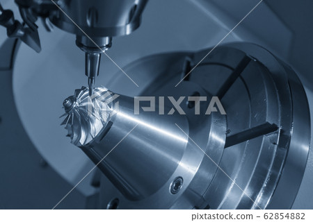 The 5-axis CNC milling machine  . 62854882