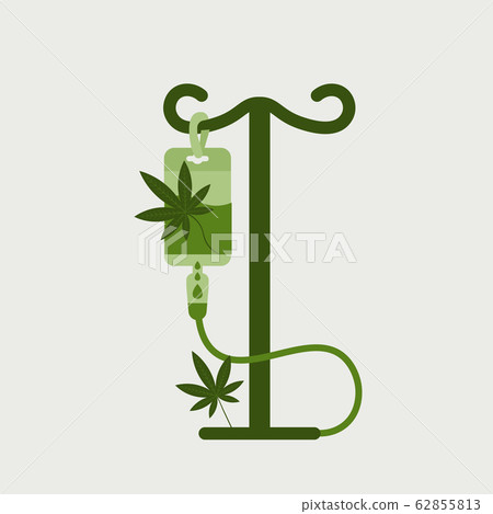 container with medical cannabis antibiotic intravenous infusion of medication marijuana leaf drug consumption medicine healthcare concept container with medical cannabis antibiotic intravenous infusion of medication marijuana leaf drug consumption medicine healthcare concept 62855813