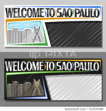 Vector layouts for Sao Paulo 62856996