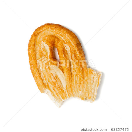 Sweet Braided Puff Palmiers Pastry or Pate Sweet Braided Puff Palmiers Pastry or Pate 62857475