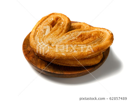 Sweet Braided Puff Palmiers Pastry or Pate Sweet Braided Puff Palmiers Pastry or Pate 62857489