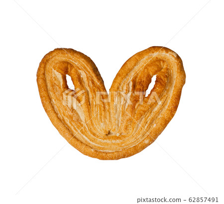 Sweet Braided Puff Palmiers Pastry or Pate Sweet Braided Puff Palmiers Pastry or Pate 62857491
