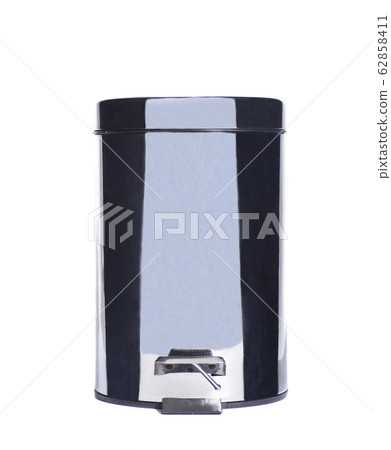 Garbage bin isolated on white Garbage bin isolated on white 62858411