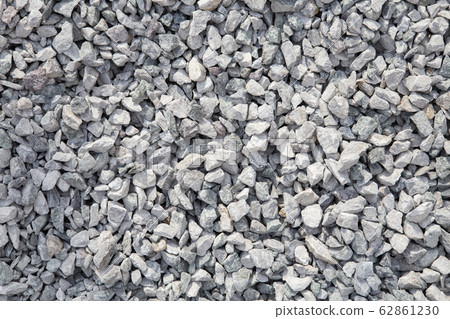 Crushed stone texture background. Crushed stone 62861230