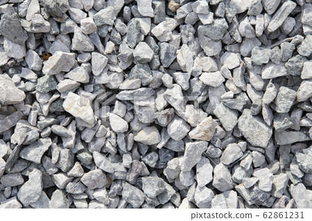 Crushed stone texture background. Crushed stone 62861231
