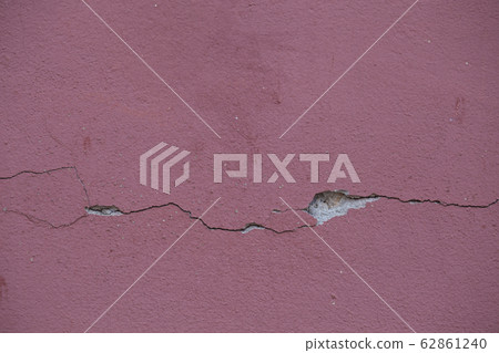 Cracked concrete vintage wall background. Old Cracked concrete vintage wall background. Old 62861240