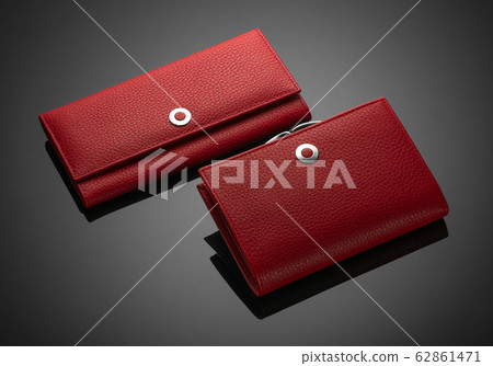 women's wallet on a black background 62861471