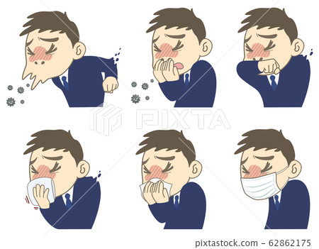 噴嚏禮節病毒Splash-Set 62862175