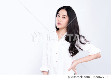 酷，成年，女性，人，襯衫，模特 62862792