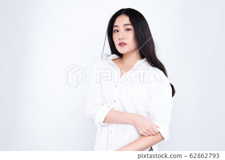 酷，成年，女性，人，襯衫，模特 62862793